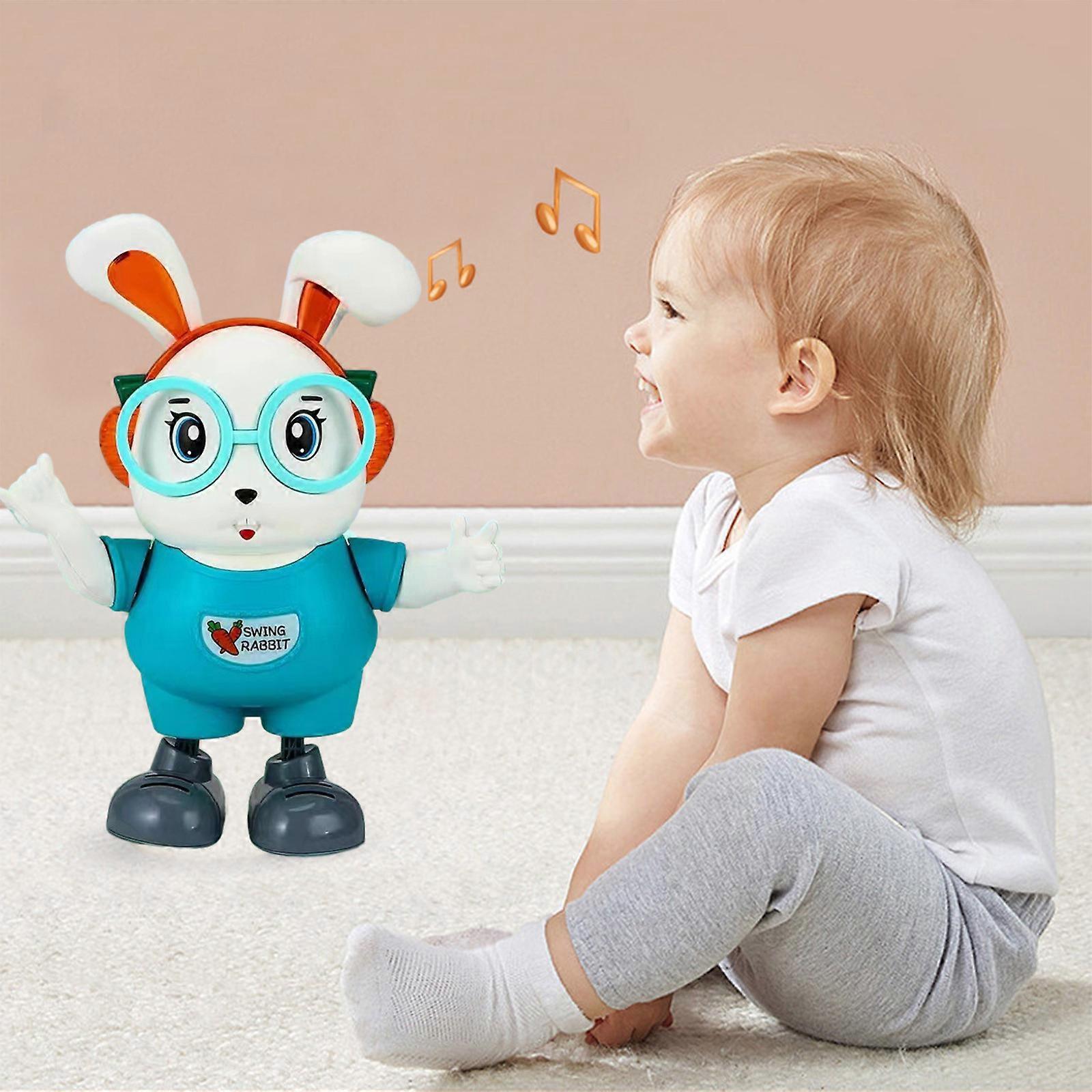 Little Cute Rabbit, Electric Singing And Dancing Robot, Light Music, Projection, Dancing Toy