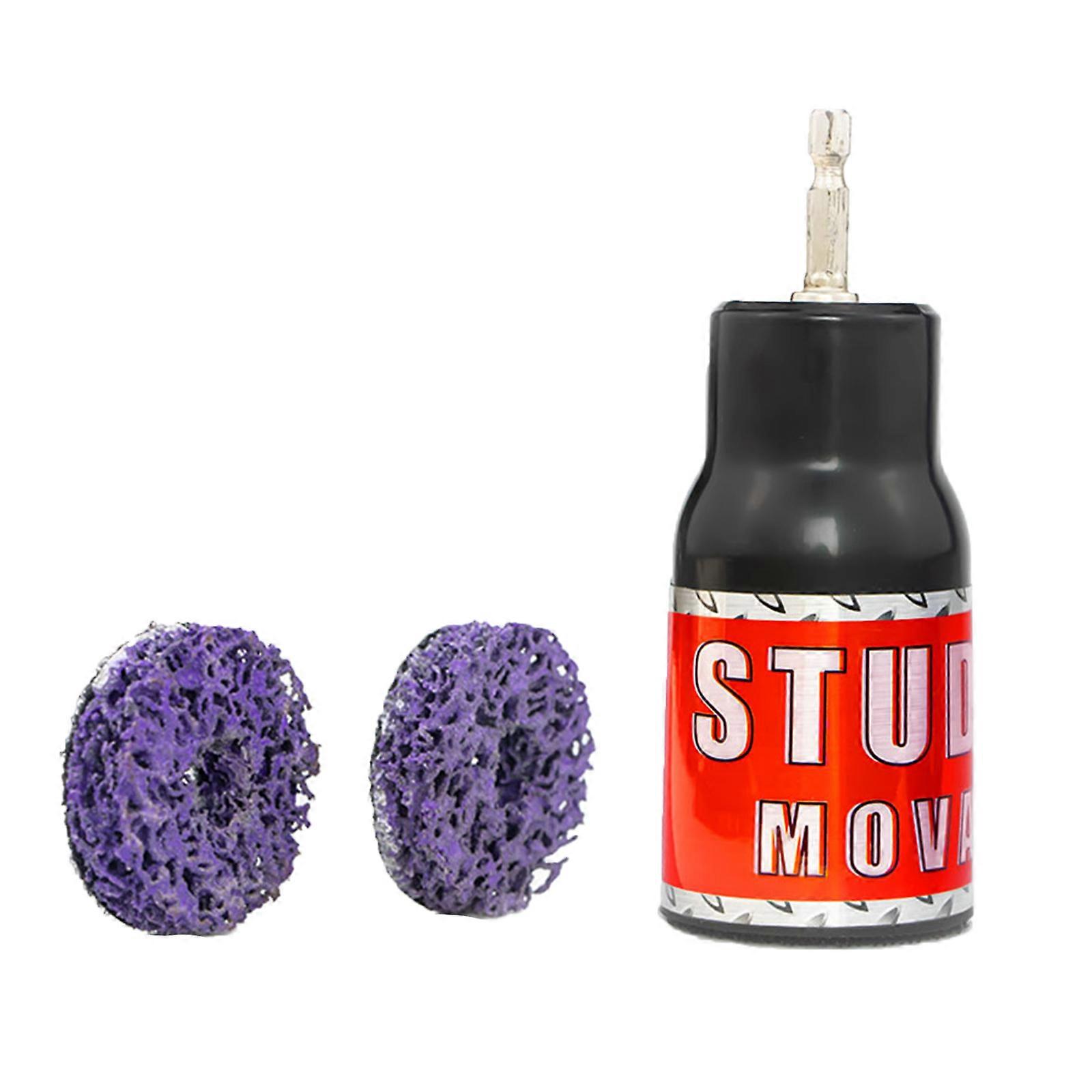 Stud Rust Removal Tool with 2 PCS Stripping Disc1/2 Quick Easy Strip & Clean
