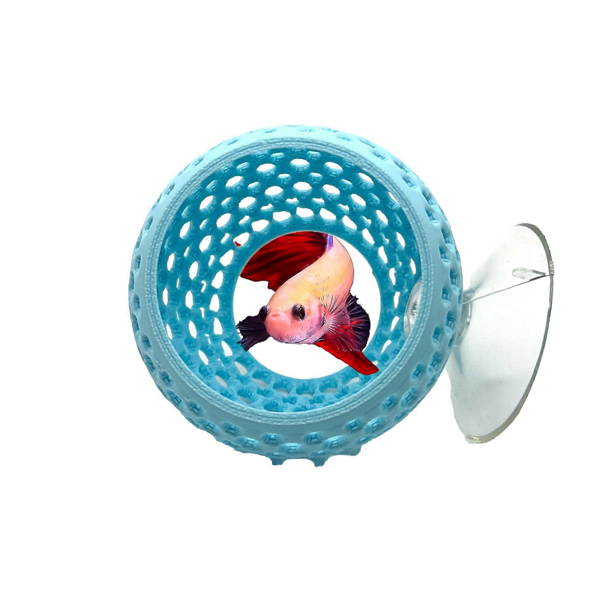 Betta fish bulb hide | Aquarium cave with suction cup, suitable for small fish tank, betta fish habitat, shrimp hideout, aquatic decoration -GSL May 5