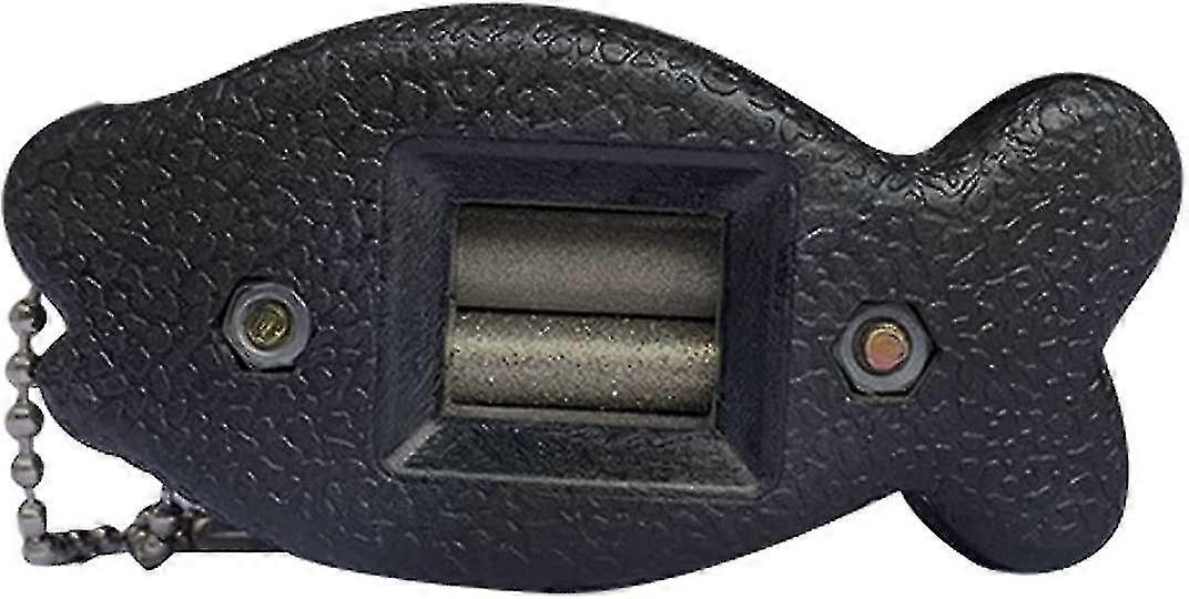 Ice Skates Blade Sharpener Adjustable Wear Resistance Skate Sharpener Portable Sand Grindstone Tool For Blades Maintenance Toolblack1pcs
