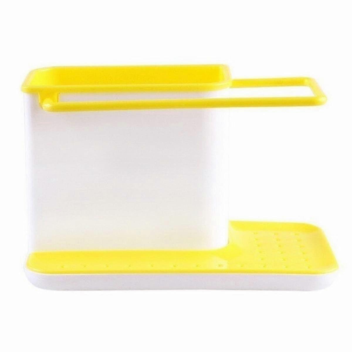 Sink Caddy, Kitchen Sponge Holder Soap Organizer Cloth Hanger, Multi-purpose Sinkware Caddy