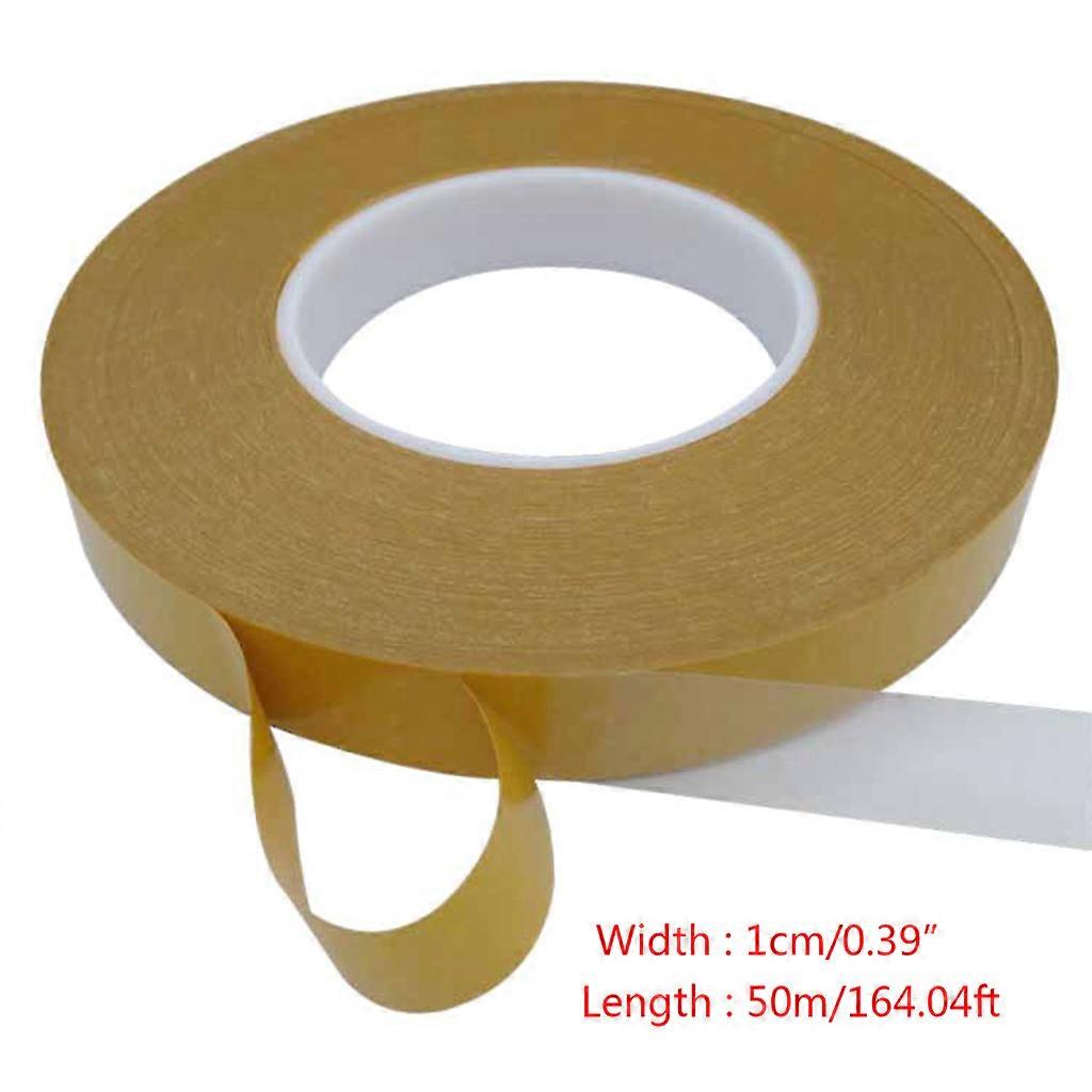1 Roll 50 Meter High Temperature Resistance PET Double Sided Tape No Trace