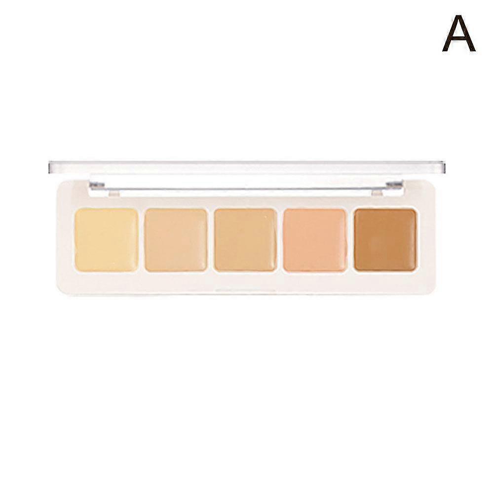 5 Colors Skin Concealer Palette Multicolor All skin Tones High Cover Face Makeu