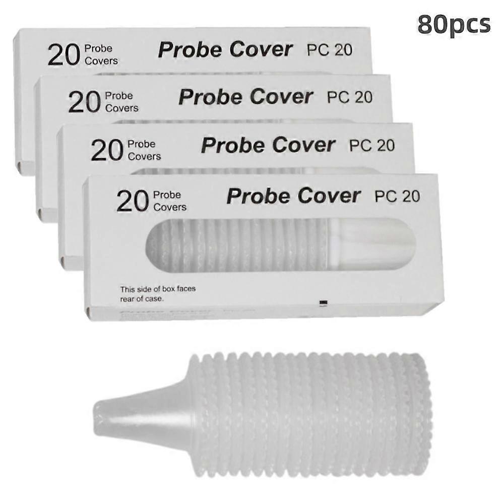 80x For Braun Probe Covers Thermometer Replace Lens Ear Thermometer Filter Cap