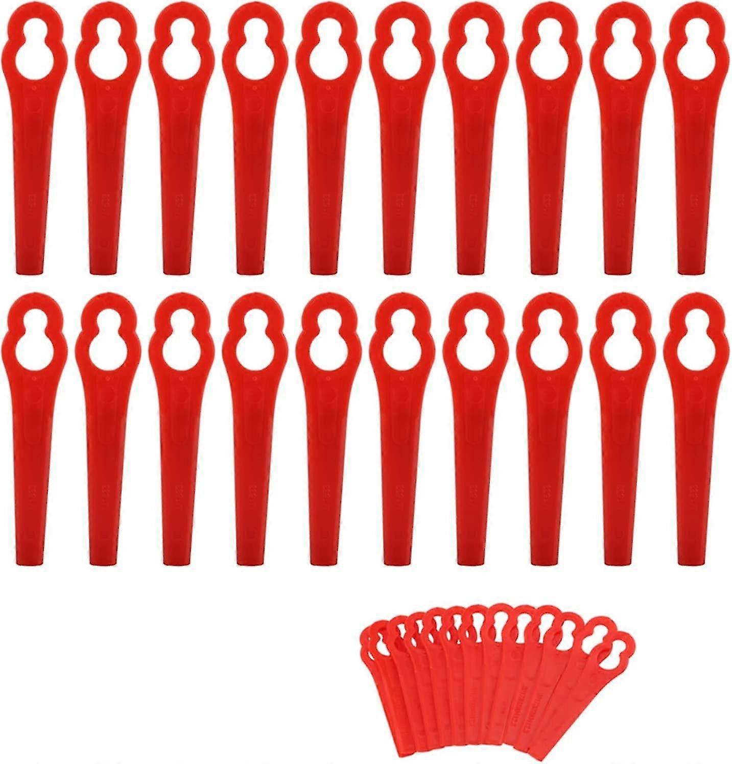 100 Lawn Trimmer Blades Plastic Replacement Blades For Frt18a Frt18a1 46155 Frt20a1 Accessories