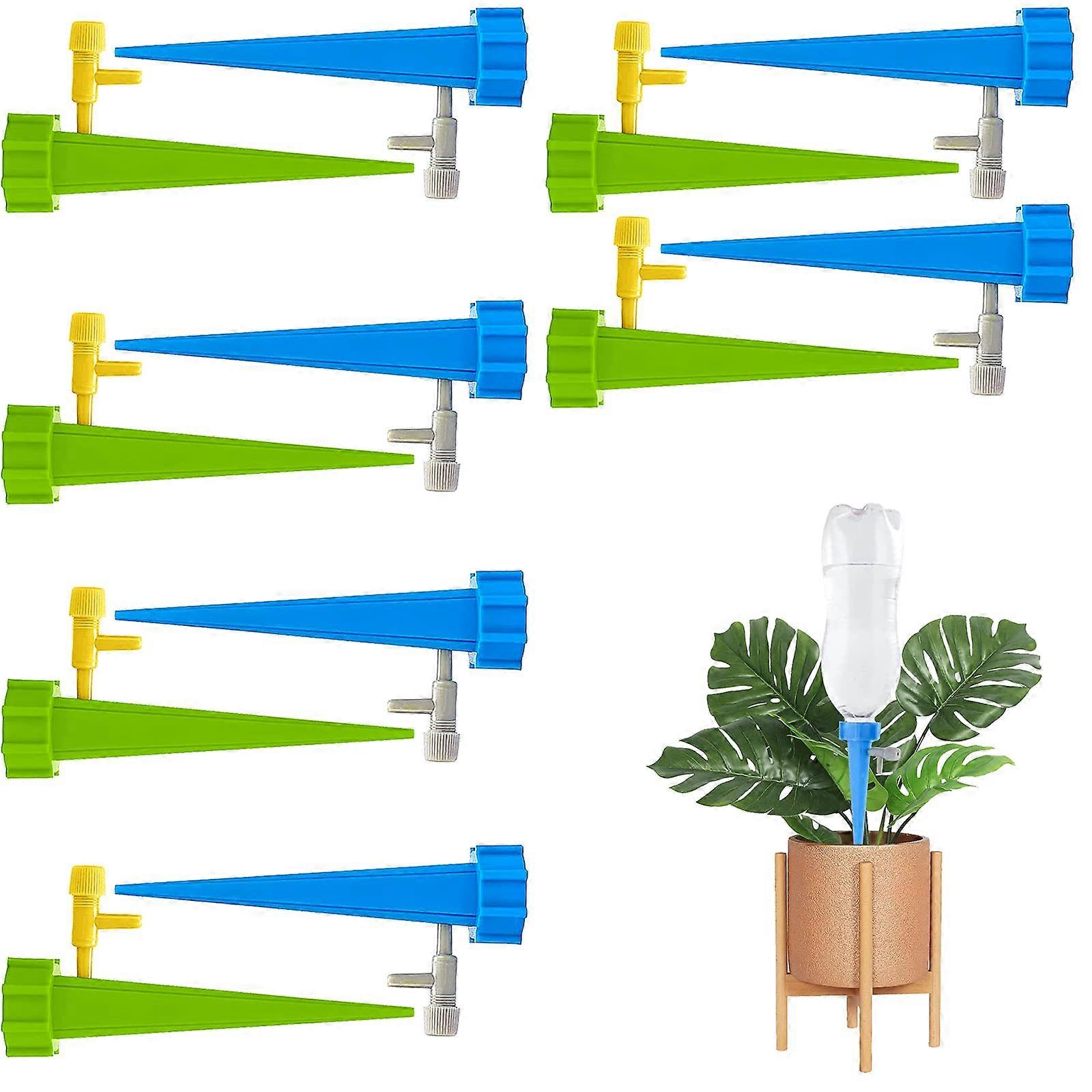 Self Watering Spikes 12Pack Slow Release Control Valve Switch Automatic Watering Devices