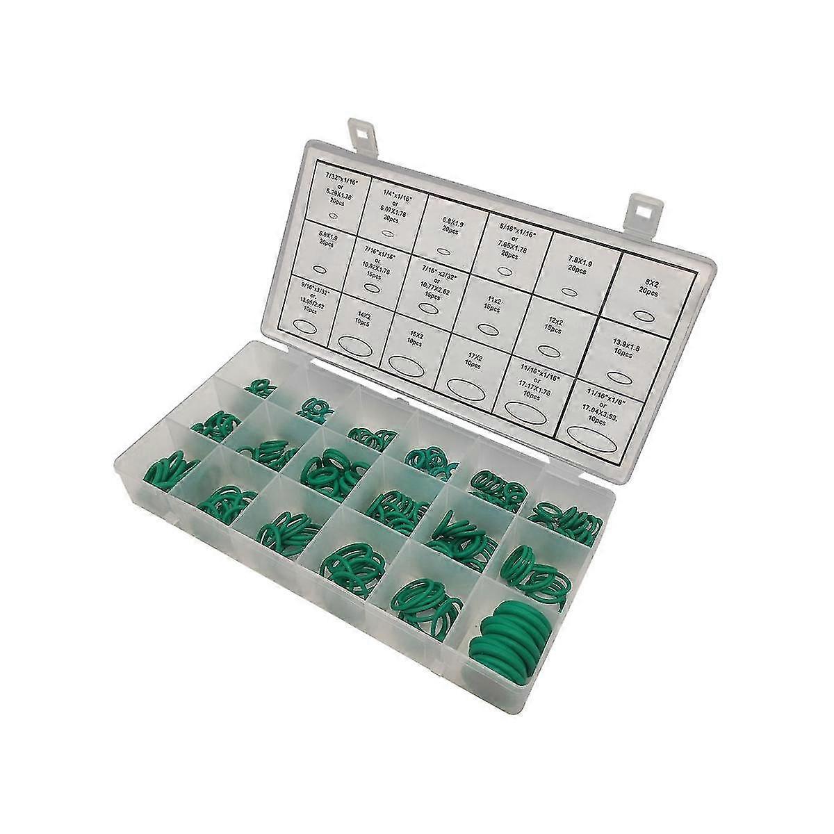 270pcs Ing Ring Rep Boxed O-ring Rubber Ring Gasket High Tempera