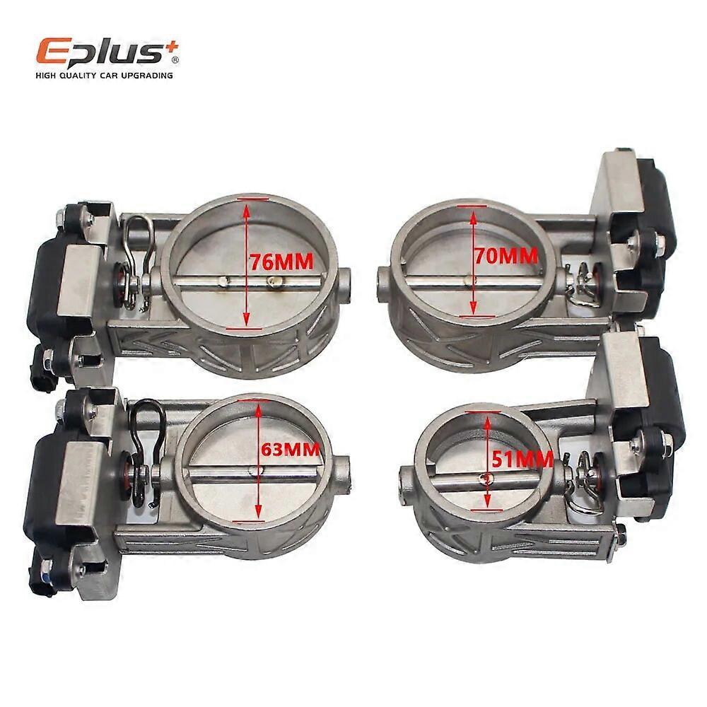 EPLUS Car Exhaust Pipe System Valve Sets Vacuum