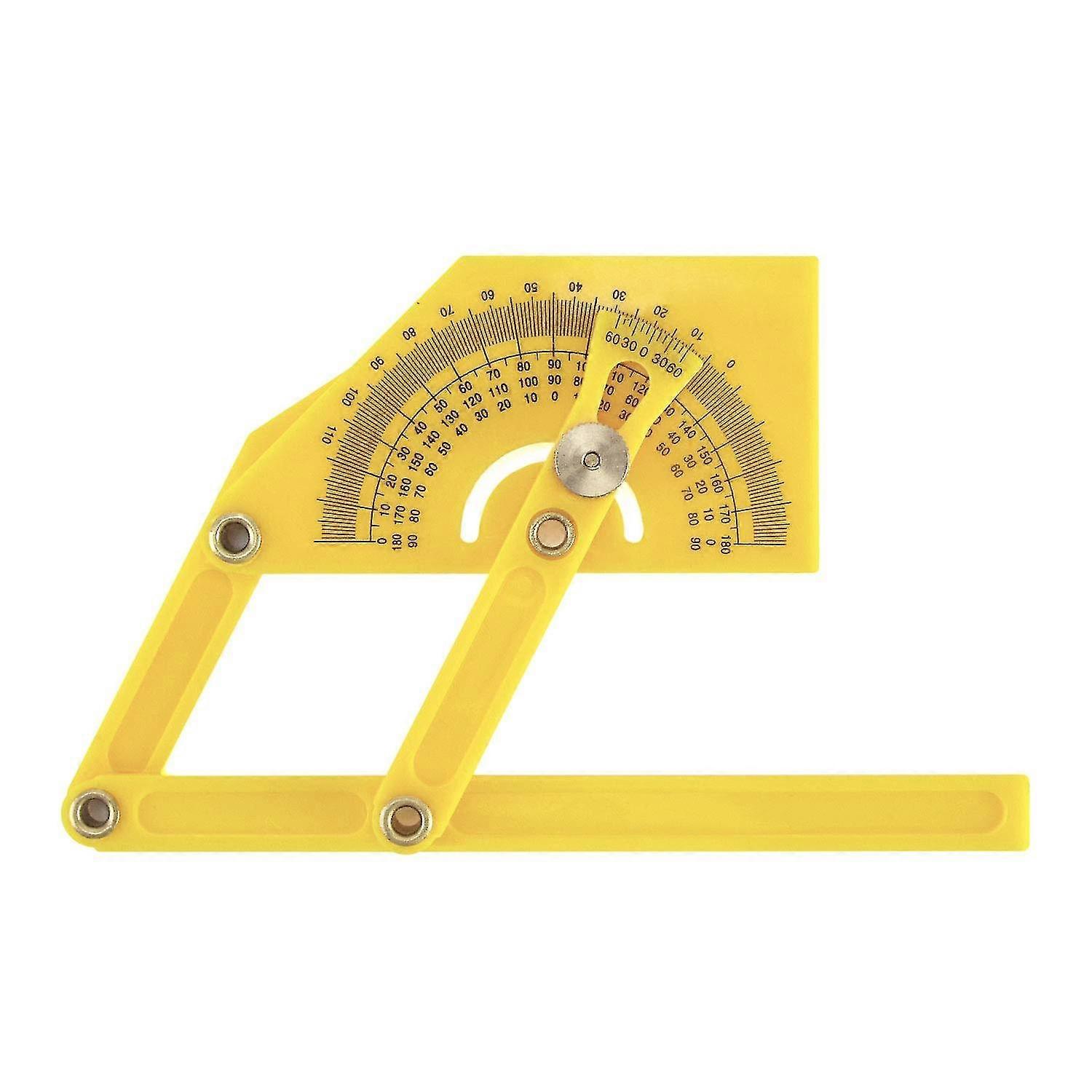 Plastic Measure Arm Protractor 0-180 Angle Finder Gauge Tool