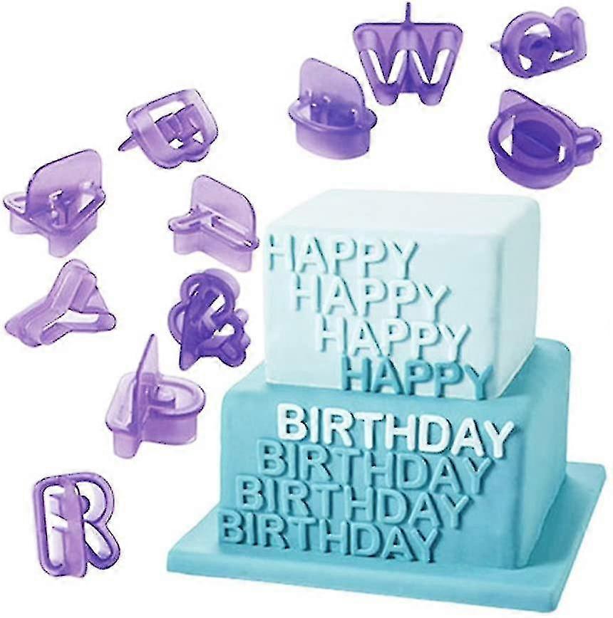 40pcs Plastic Cake Mould Set