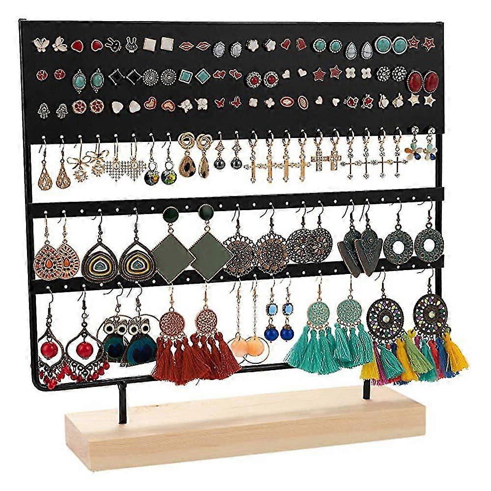 144 Fori Porta orecchini Rack Gioielli Display Stud Storage Stand