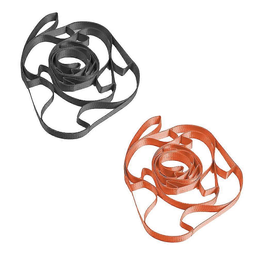 Stretch Out Strap With Stretching Exercise