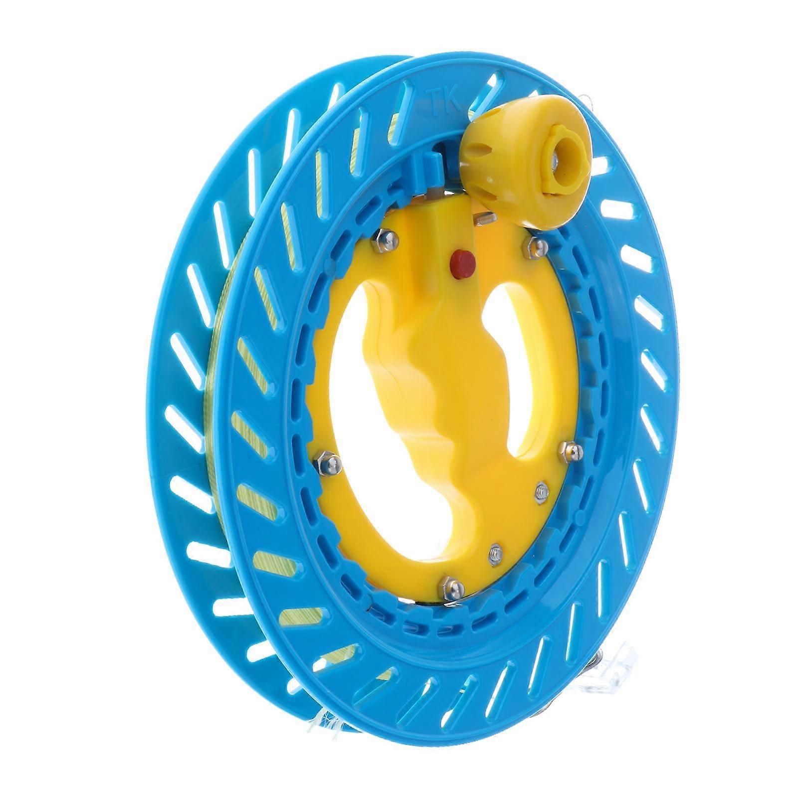 Kite Line String Winder Yard Women Picnic with 7874.01inch String for Adults Blue and Yellow