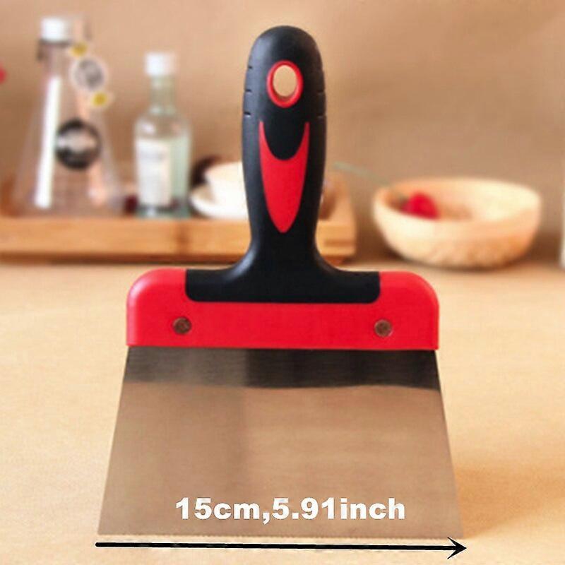 Coating Spatula for Chocolate Scraper Stainless Steel Dough Scraper