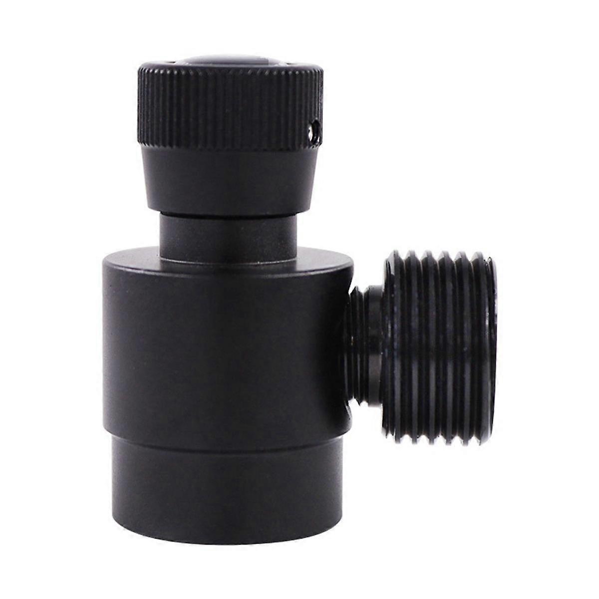 CO2 Cylinder Refill Adapter, Self-Made Gas Cylinder Regulator M10X1 to W21.8-14 Adapter for Argon,C