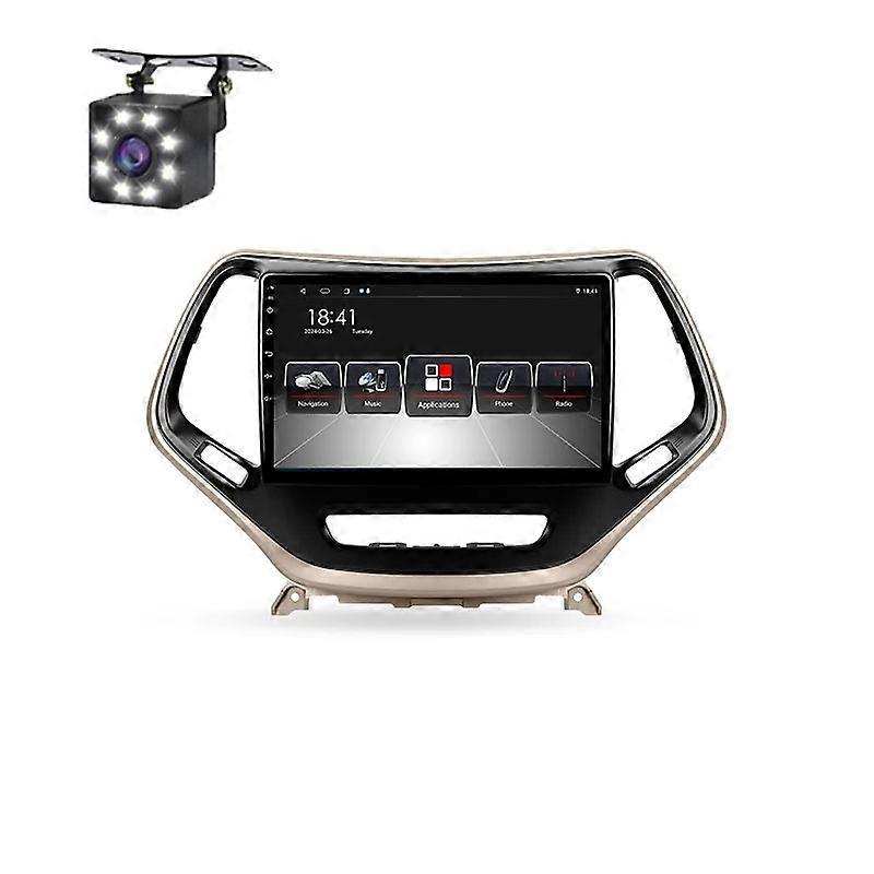 For Jeep Cherokee 5 KL 2014 - 2018 Car Radio Multimedia Video Player WIFI Navigation