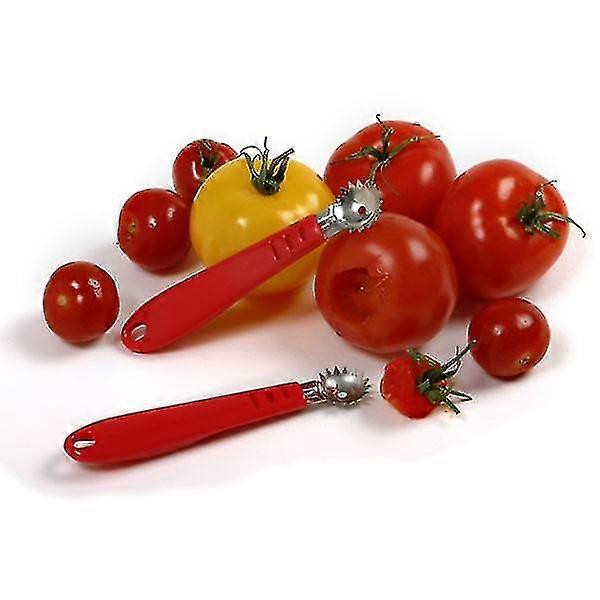 Quality For The Cook 1176 2pcs Tomato Corer & Strawberries Huller