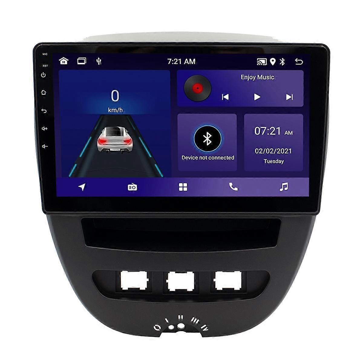 2.5Din 10.1 Inch Car Radio Carplay Android GPS Navigation Screen for AIGO 2005-2014 Multimedia Video Player 2+64G