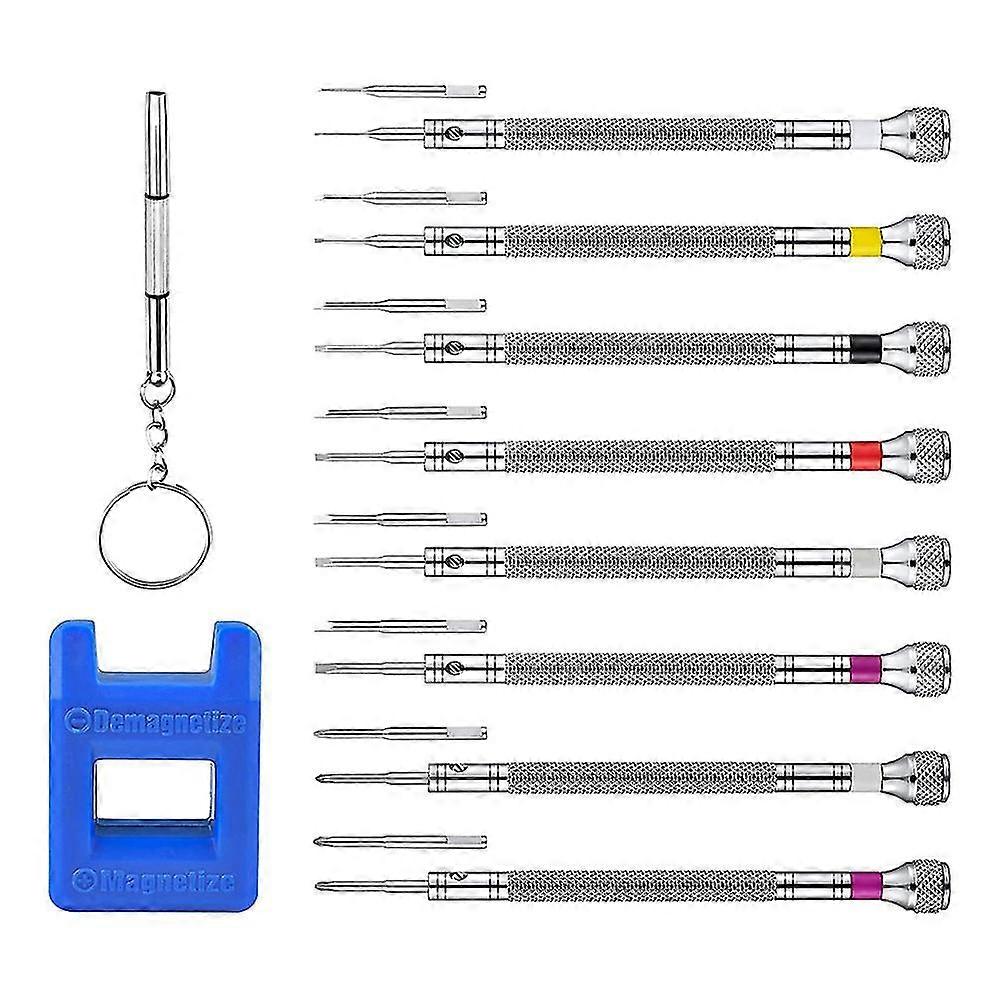 Screwdriver Set,8pc Watch Screwdriver Set Clock Watch Tools Partslink Pin Remover Screwdrivers For