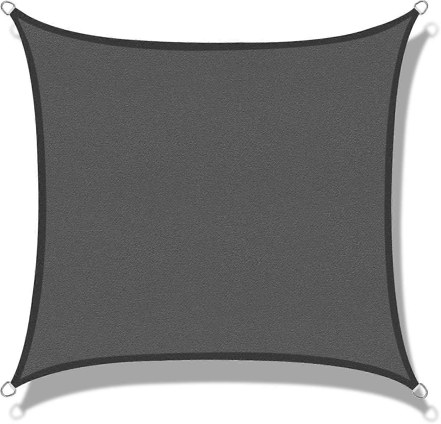 Paralume impermeabile Vela (pes) rettangolare 2 x 4m antracite protezione UV per patio campeggio giardino esterno