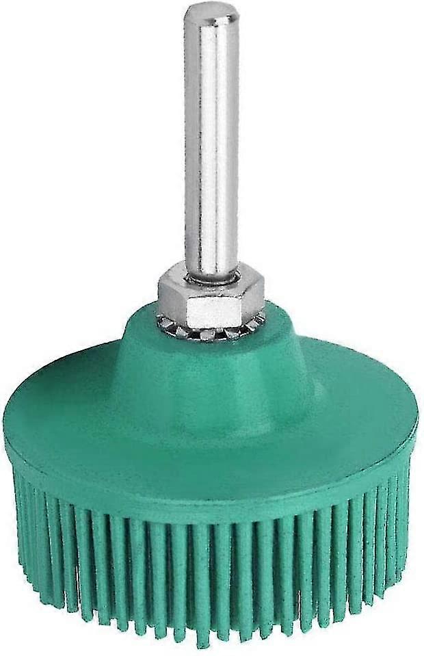 Abrasive Brush Bristle Disc Rubber Buffing Polishing Wheel Rust Removal For Electric Drill To Remove Rust From Burrs Medium