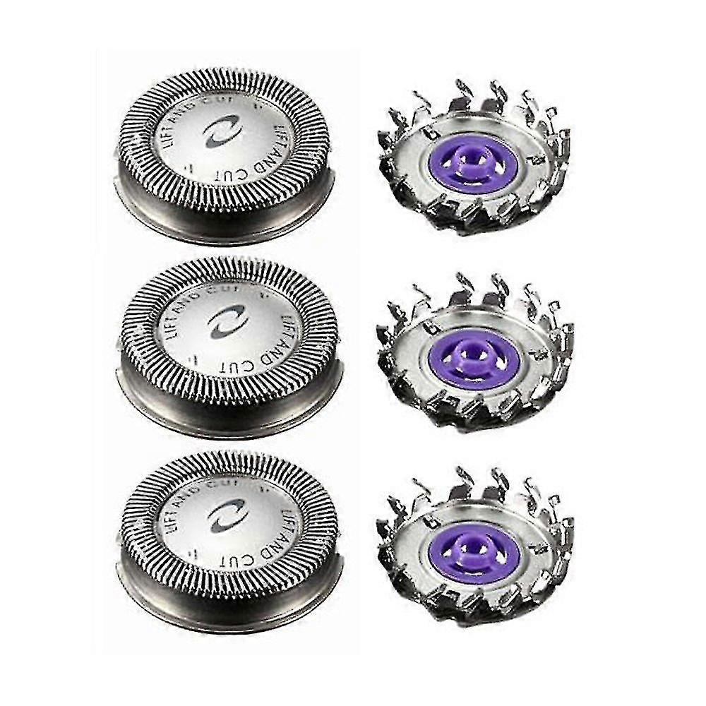 3pcs Shaver Head Replacement Shaver Blade For Philips Hq3 Hq4 Hq55