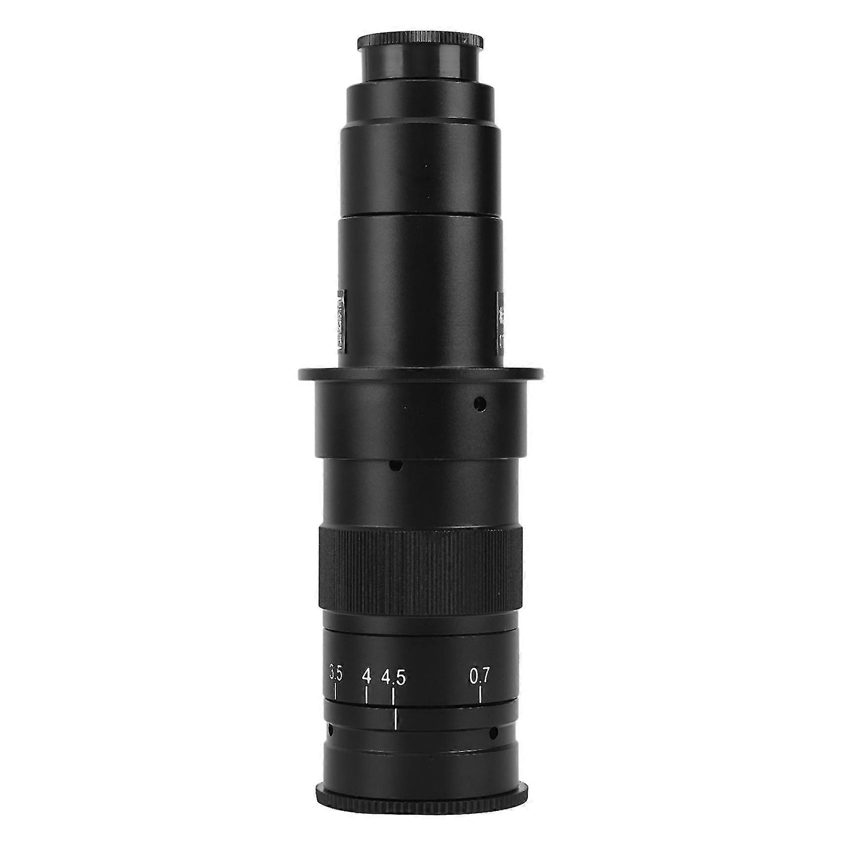 Industrial Video Microscope Camera Objective Lens Adjustable Focus 10A Monocular Microscope Lens