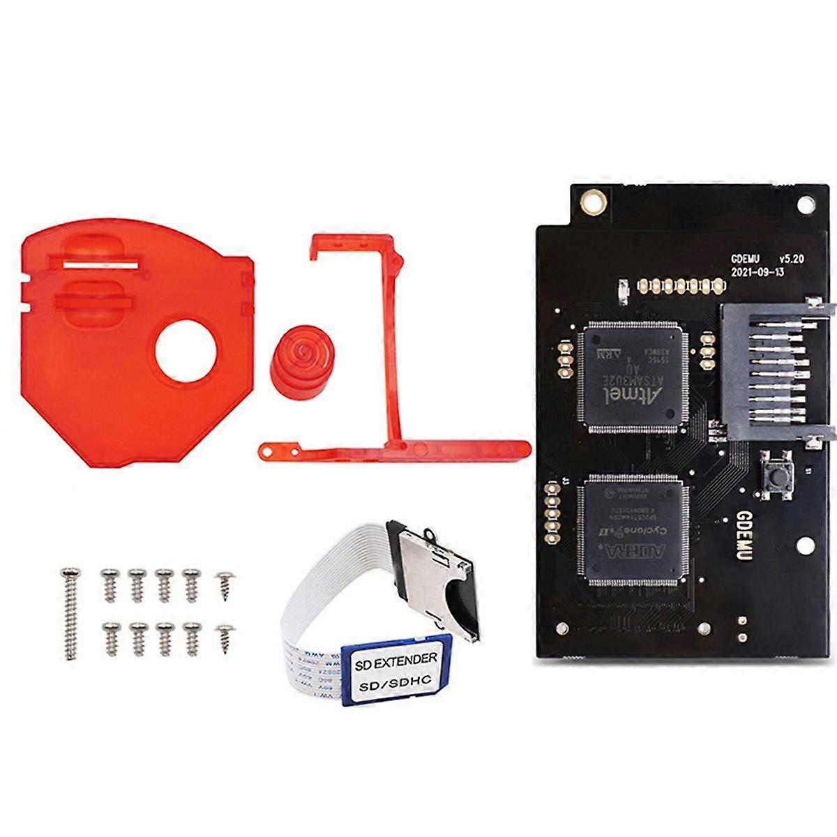 For GDEMU V5.20 Optical Drive Simulation Board Module Installation Kit Gaming Accessories for DreamCast D