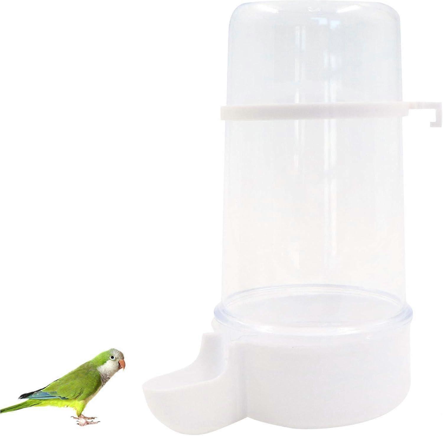 Transparent Automatic Bird Feeder Automatic Bird Feeding Station Can Be Hanging Large Capacity Feeders Feeding Cup Water Feeder.