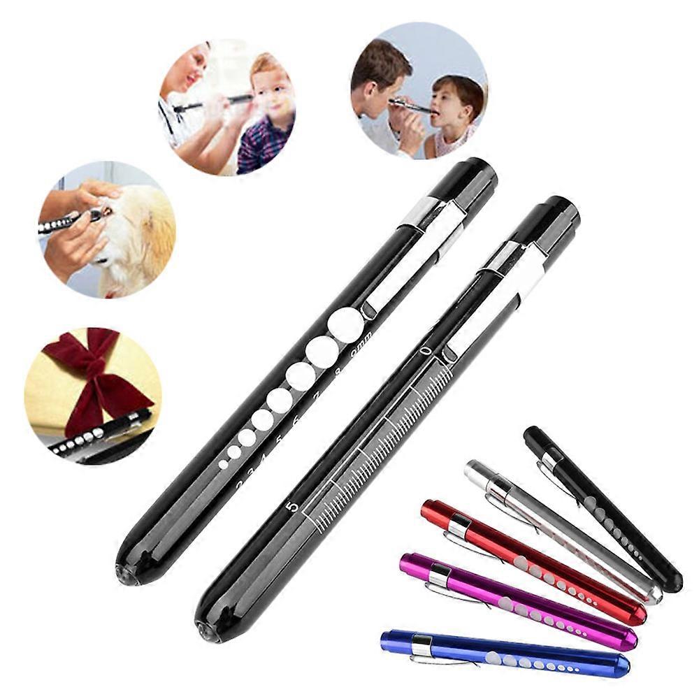 مصباح يدوي في حالات الطوارئ القلم الخفيفة البقاء على قيد الحياة في الهواء الطلق الطبية مجموعات الإسعافات الأولية أدى أضواء القلم مقياس مصباح القلم