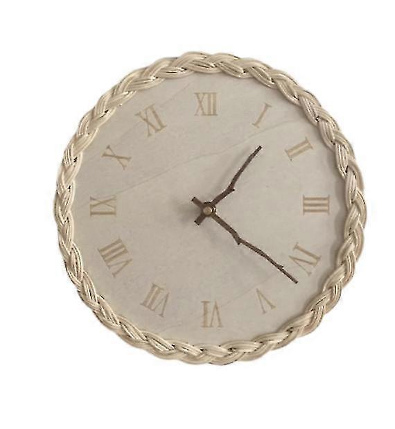 Creative Round Digital Silent Clock Wall Clock Homestay Simple Wall Clock