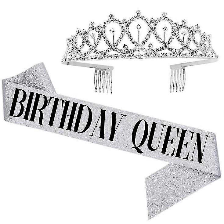 Födelsedag Drottningbälte och Strasskrona