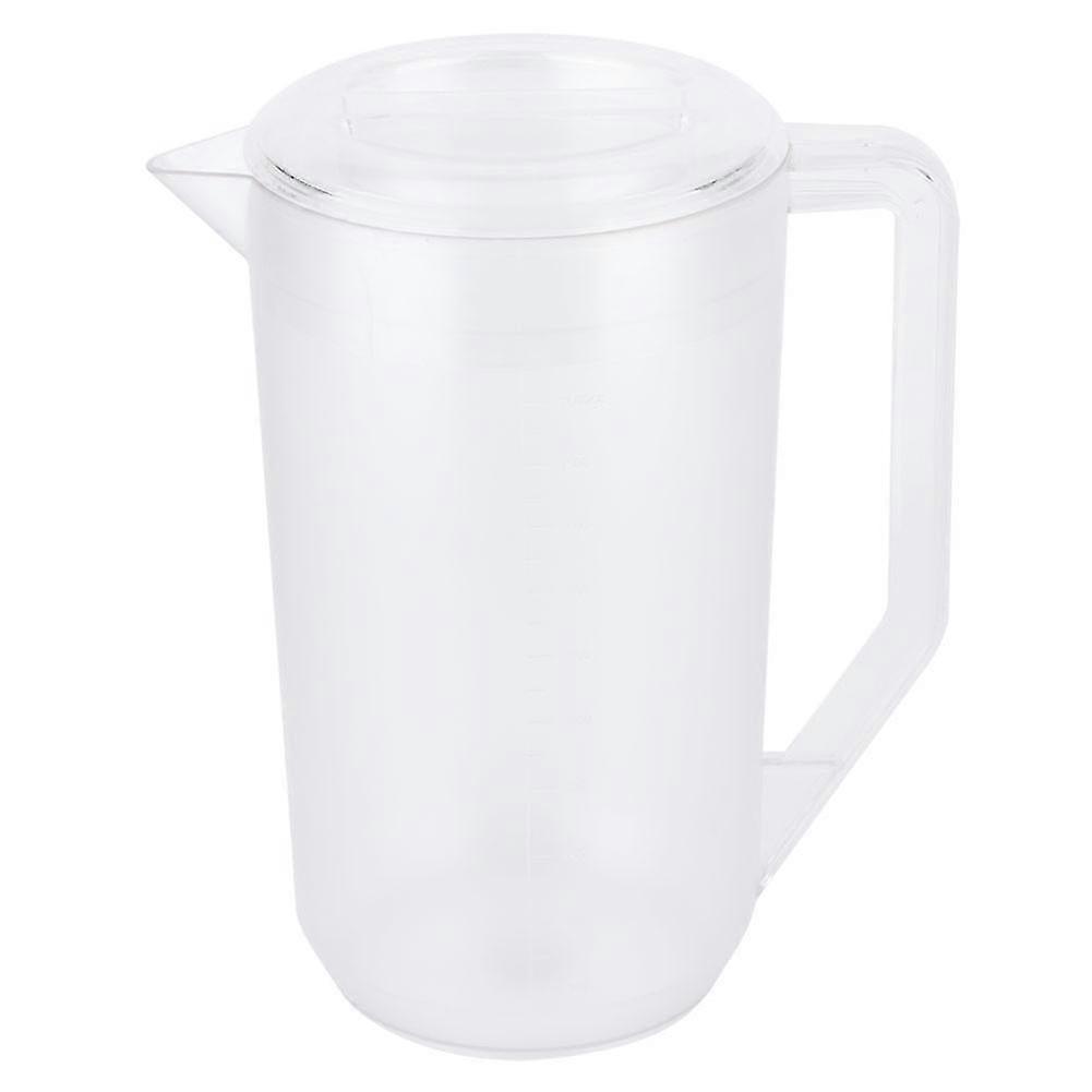 2000ml Large Capacity Heat Resistant Transparent Water Pot Teapot Juice Bottle  With Scale