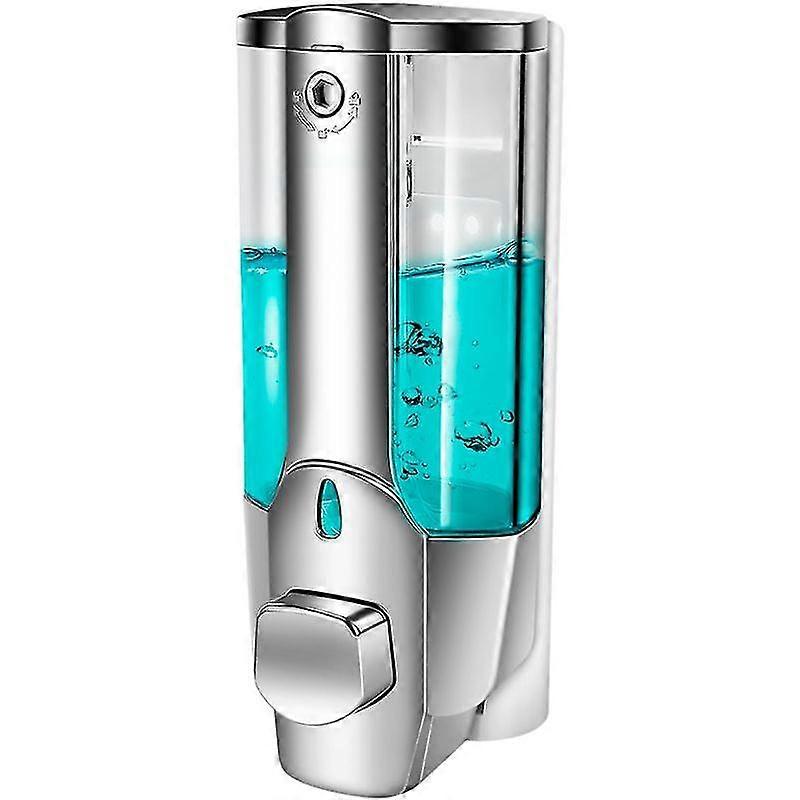 350ml Wall Mounted Bath Soap Shampoo Dispenser With Lock For Bathroom