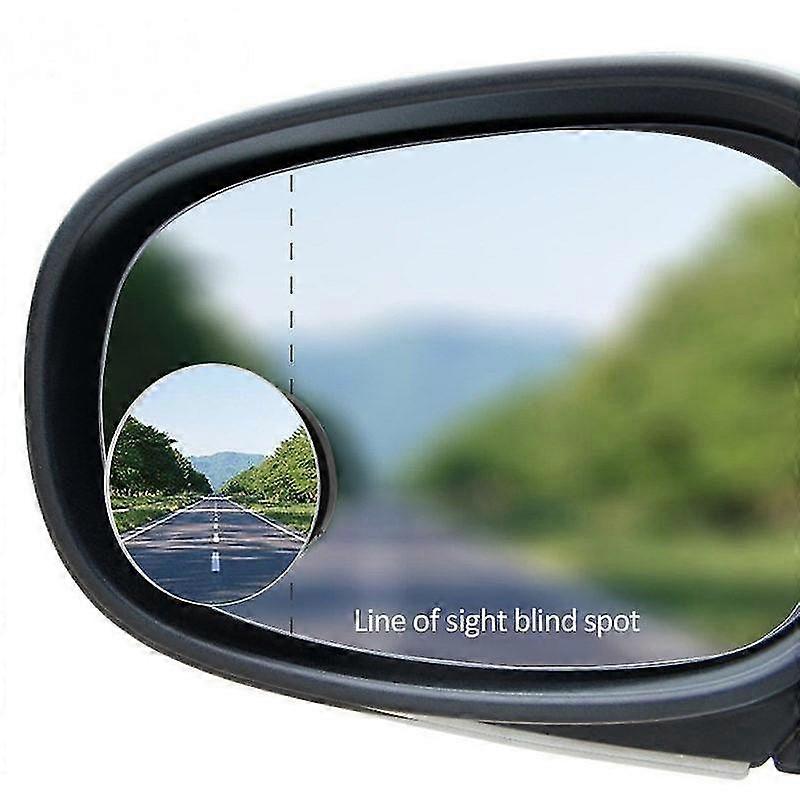 2pcs Rear View Mirror 360 Wide Angle Adjustable Round Convex Blind Spot Mirror Car Vehicle Side Mirror Car Rearview Car Accessor