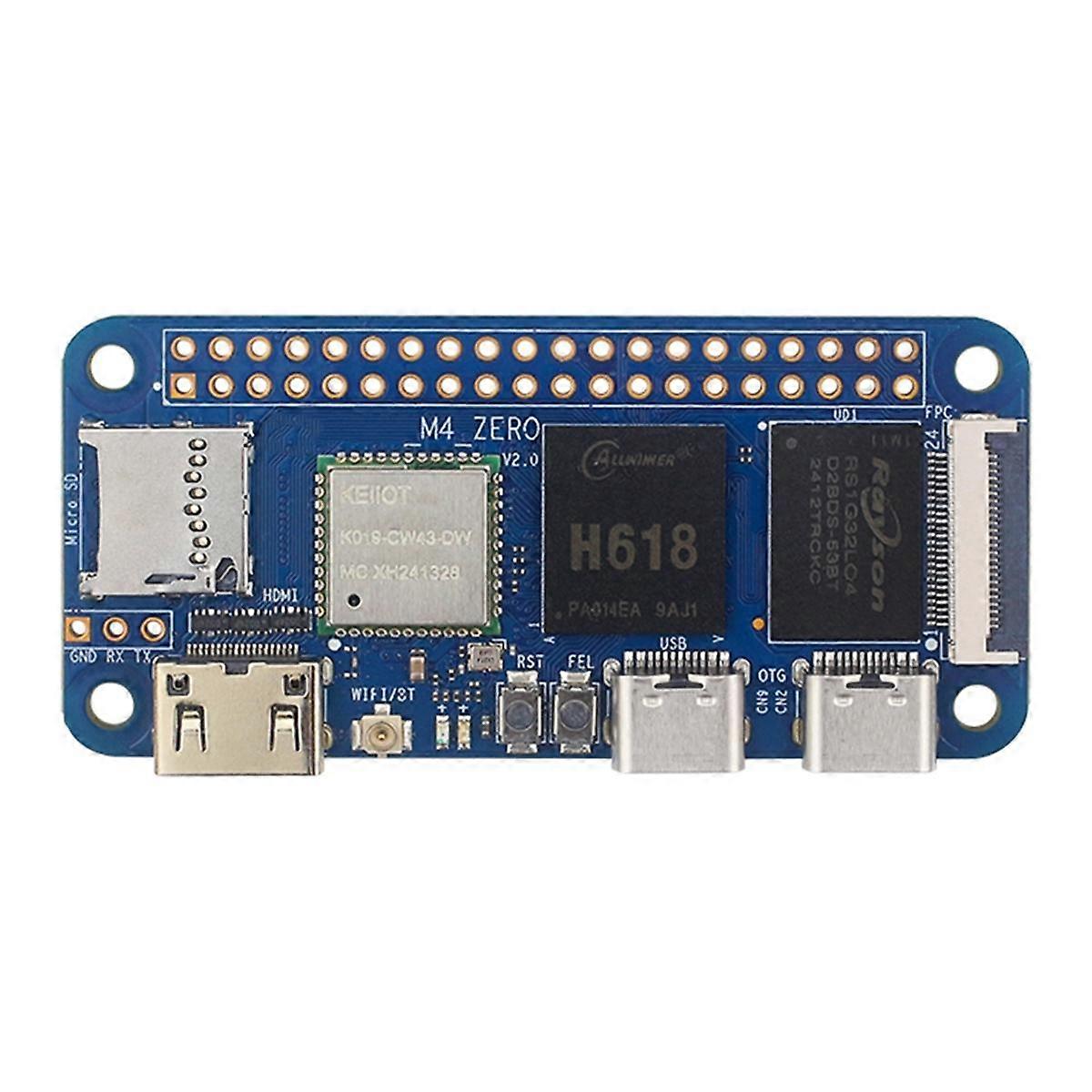 Für Banana Pi - Zero Development Board & Case Kit 4G LPDDR4 32G EMMC H618 2.4G / 5G WIFI BT4.2 Motherboard US Stecker