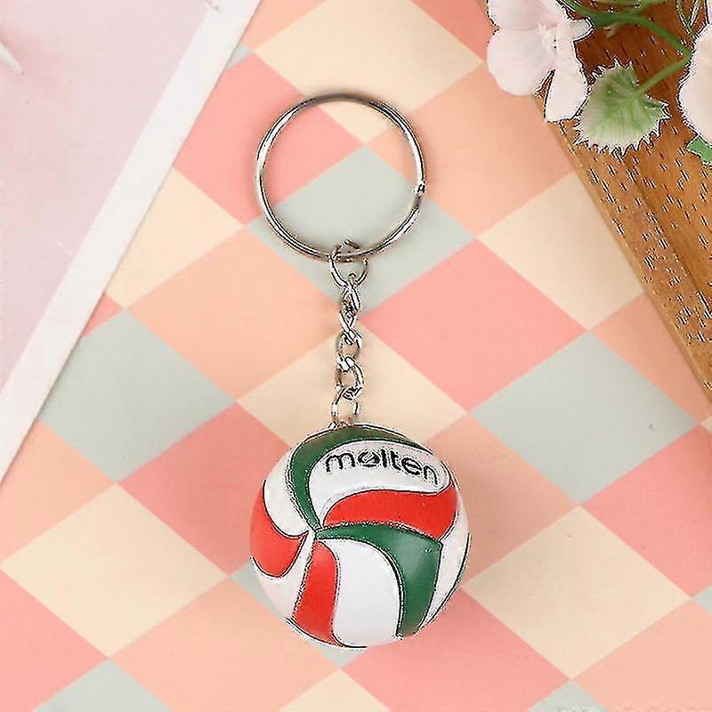バレーボールキーチェーン装飾品ビジネスバレーボールギフトビーチボールキーチェーンスポ