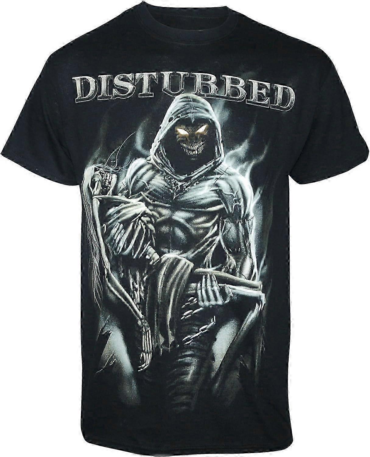 Disturbed: Lost Souls Shirt - Preto Material da moda retrô