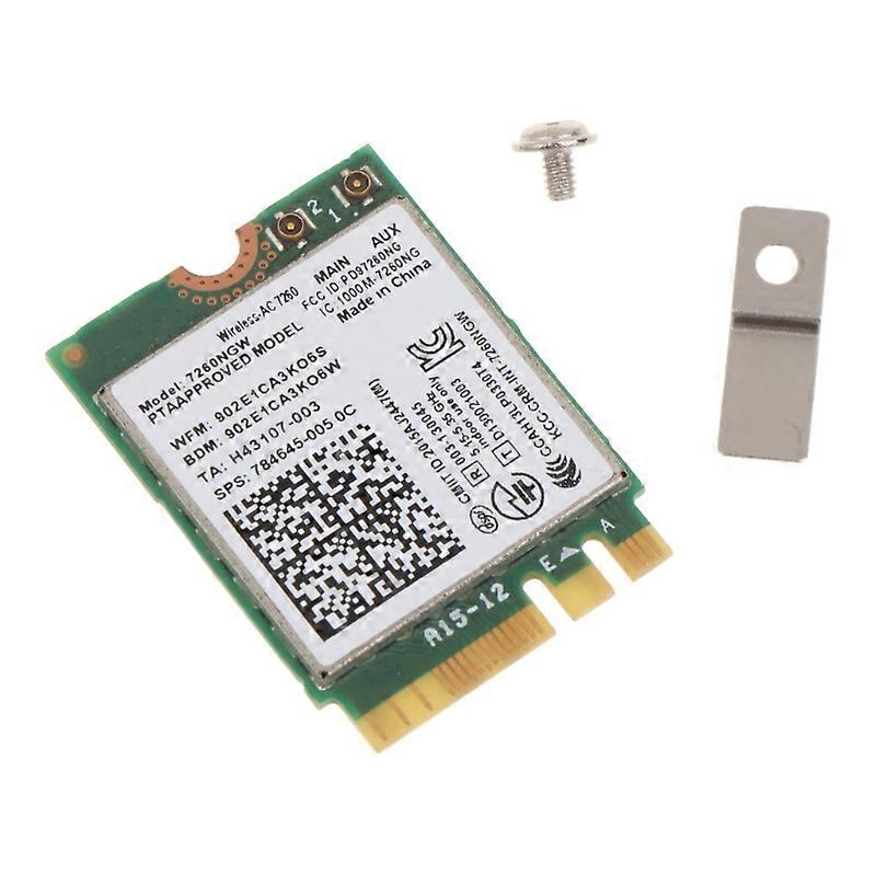 Wireless-AC NetworkCard 2.4G/5G 7260NGW Wifi Card BT-compatible 4.0 forLenovo