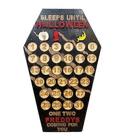 Απόκριες Advent Ημερολόγιο Μάγισσα Διακόσμηση Απόκριες Διακόσμηση Δώρα αποκριών Ημερολόγιο αποκριών Στολισμός Αποκριάτικες μπομπονιέρες πάρτι Ξύλινο ημερολόγιο επιφάνειας εργασίας