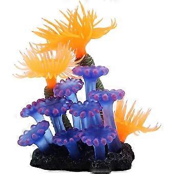 Coral Plant Ornaments Resin Simulation Sea Plant Ornament Coral Aquarium Ornament Artificial Coral Coral Plant Ornament Aquarium Landscape For Aquariu
