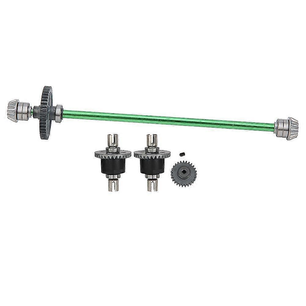 114 RC Car Central Drive Shaft Motor Getriebe Differential Mechanismus Set - Grün