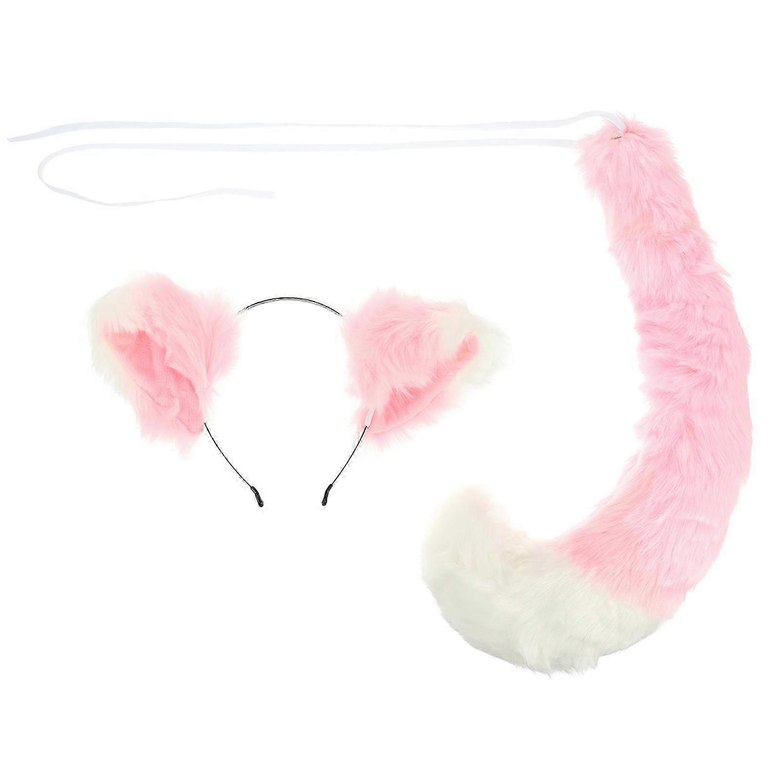 1 סט ילדים סרטי ראש זנב פרוותי חיה קוספליי אביזרי מסיבה
