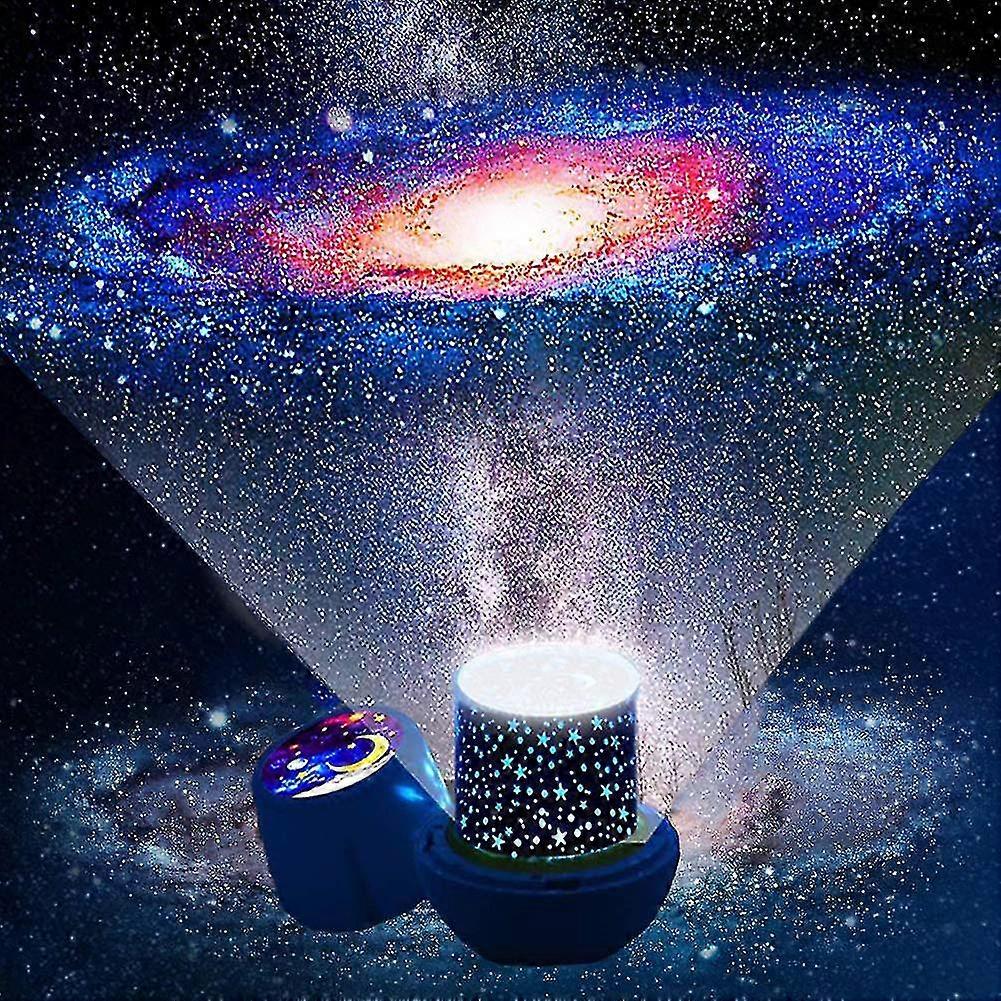 Night Light, Starry Sky Projector, 360-degree Rotating Led Projector