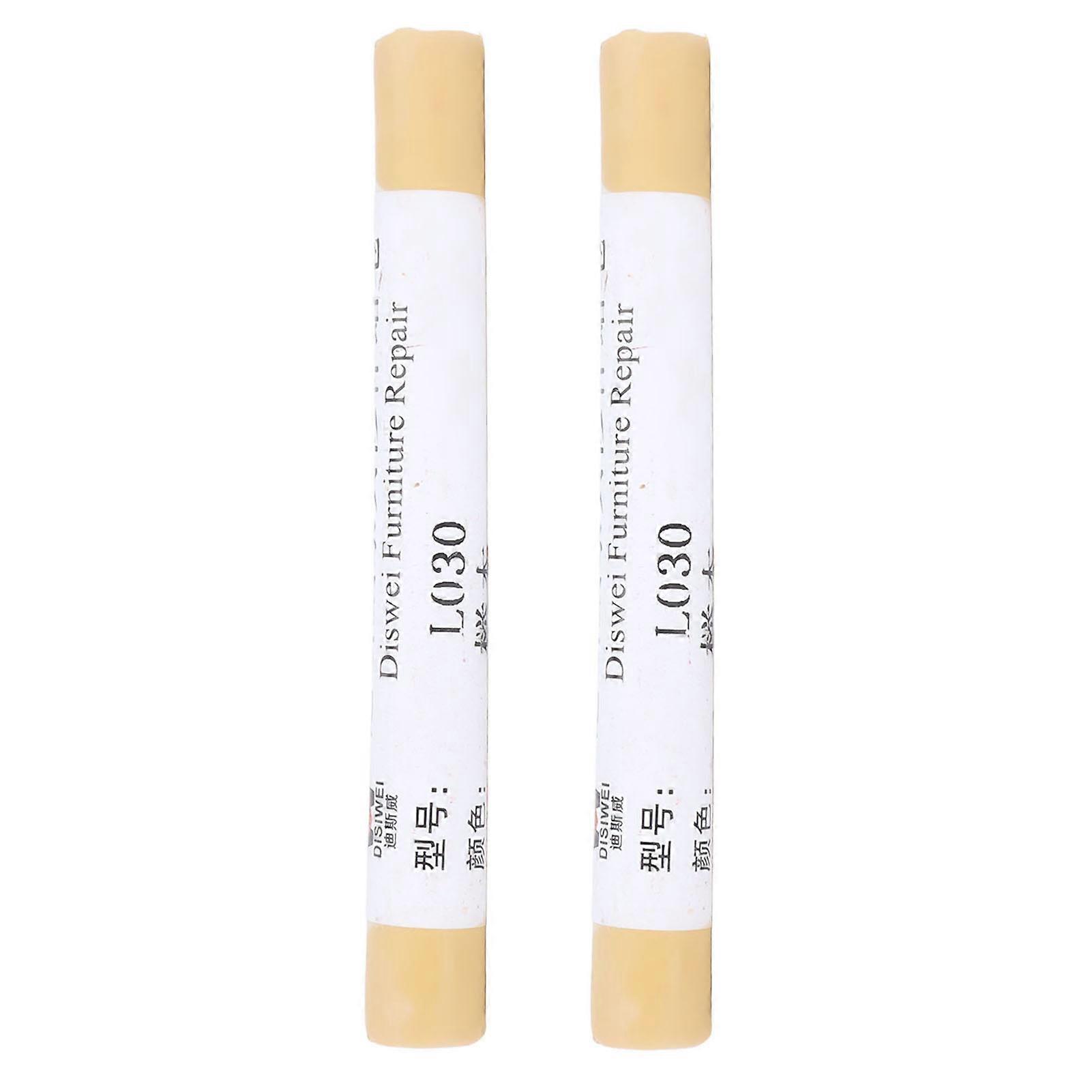2st Möbler Färg Golv Reparation Krita Scratch Patch Färg Penna Trä Komposit Reparationsmaterial Bok