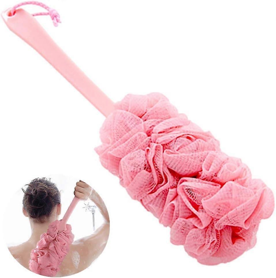 Long-handled shower brush, back scrubbers Long-handled back shower