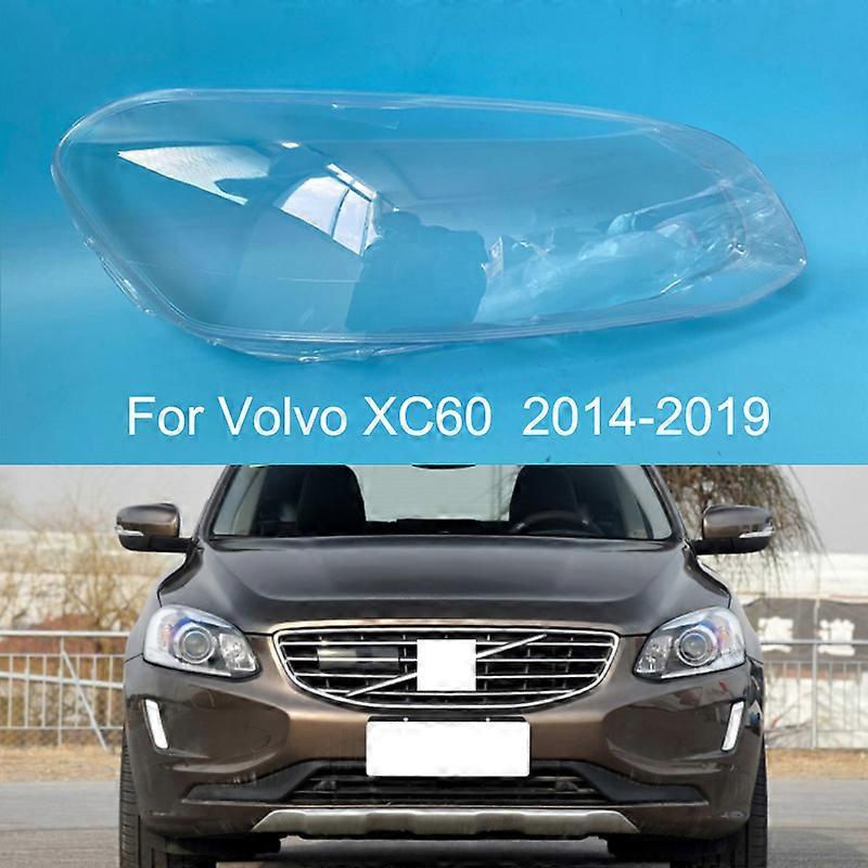 For Volvo XC60 2014 2015 2016 2017 2018 2019 Side Car Headlight Cover Transparent Lightshade Shell Lens Glass