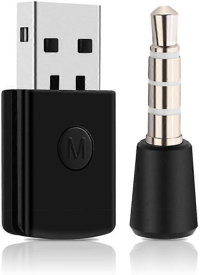 ZRUXE USB Bluetooth Dongle - محول لاسلكي للوحة ألعاب وحدة تحكم PS4