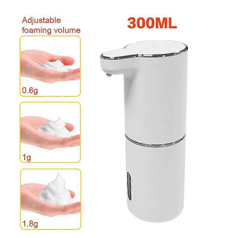 Automatic Liquid Soap Dispenser Touchless Hand Free Smart Liquid Sensor Soap Dispenser Pump for Kitchen Bathroom USB Charging