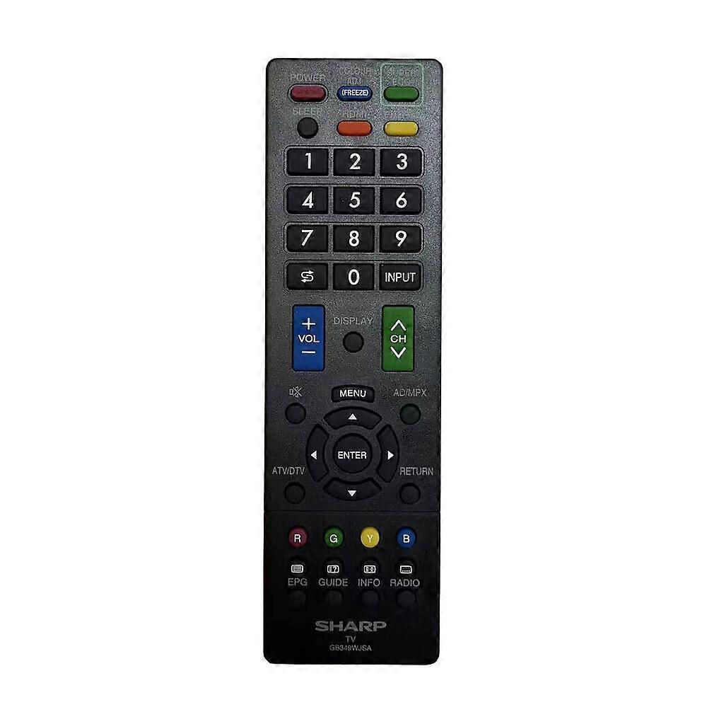 GB349WJSA For Sharp Aquos LCD TV Remote Control GB225WJSA GB291WJSA